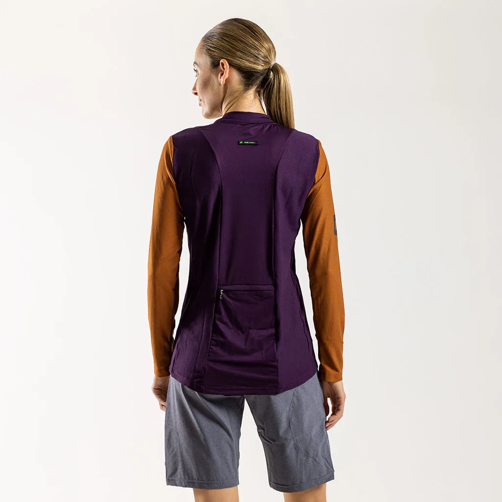 Women's AR Long Sleeve Trail Tee (Plum)