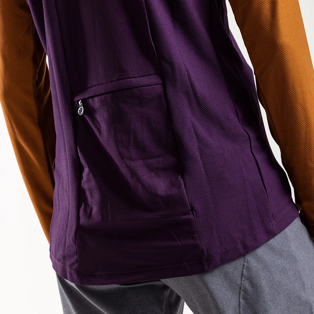 Women's AR Long Sleeve Trail Tee (Plum)