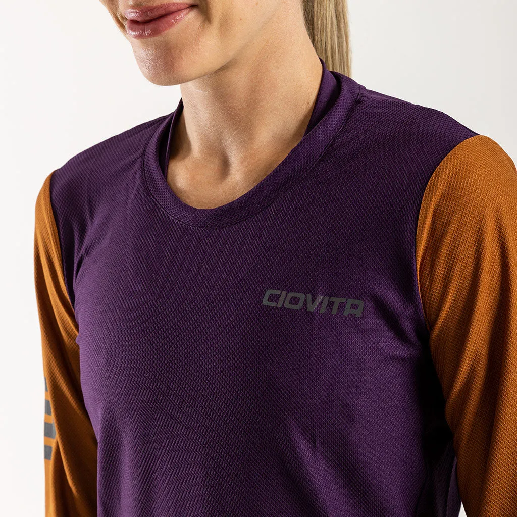 Women's AR Long Sleeve Trail Tee (Plum)