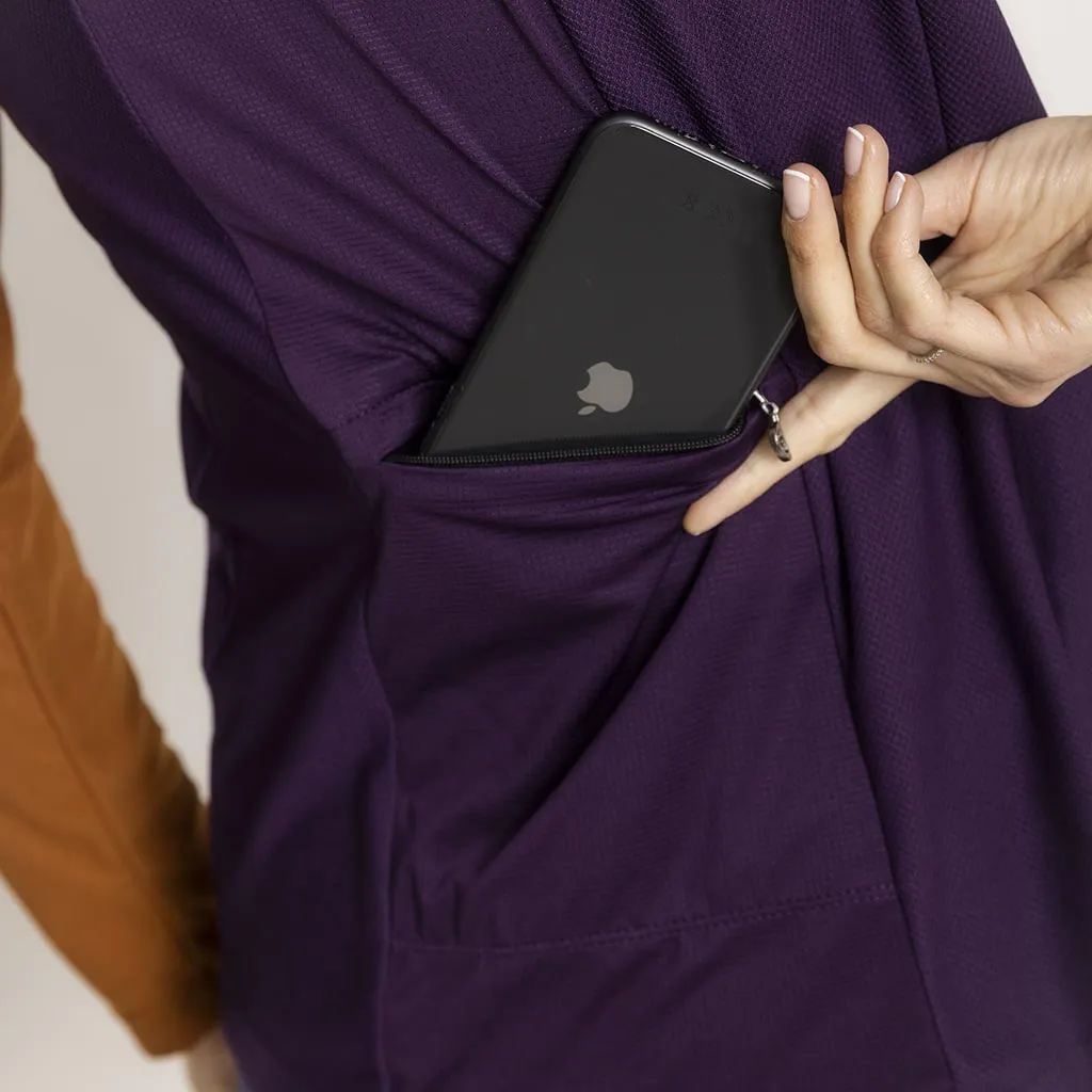 Women's AR Long Sleeve Trail Tee (Plum)