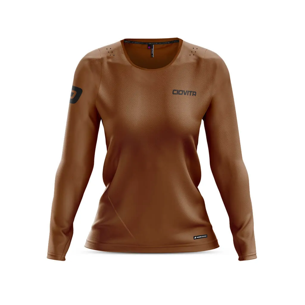 Women's AR Long Sleeve Trail Tee (Rust)