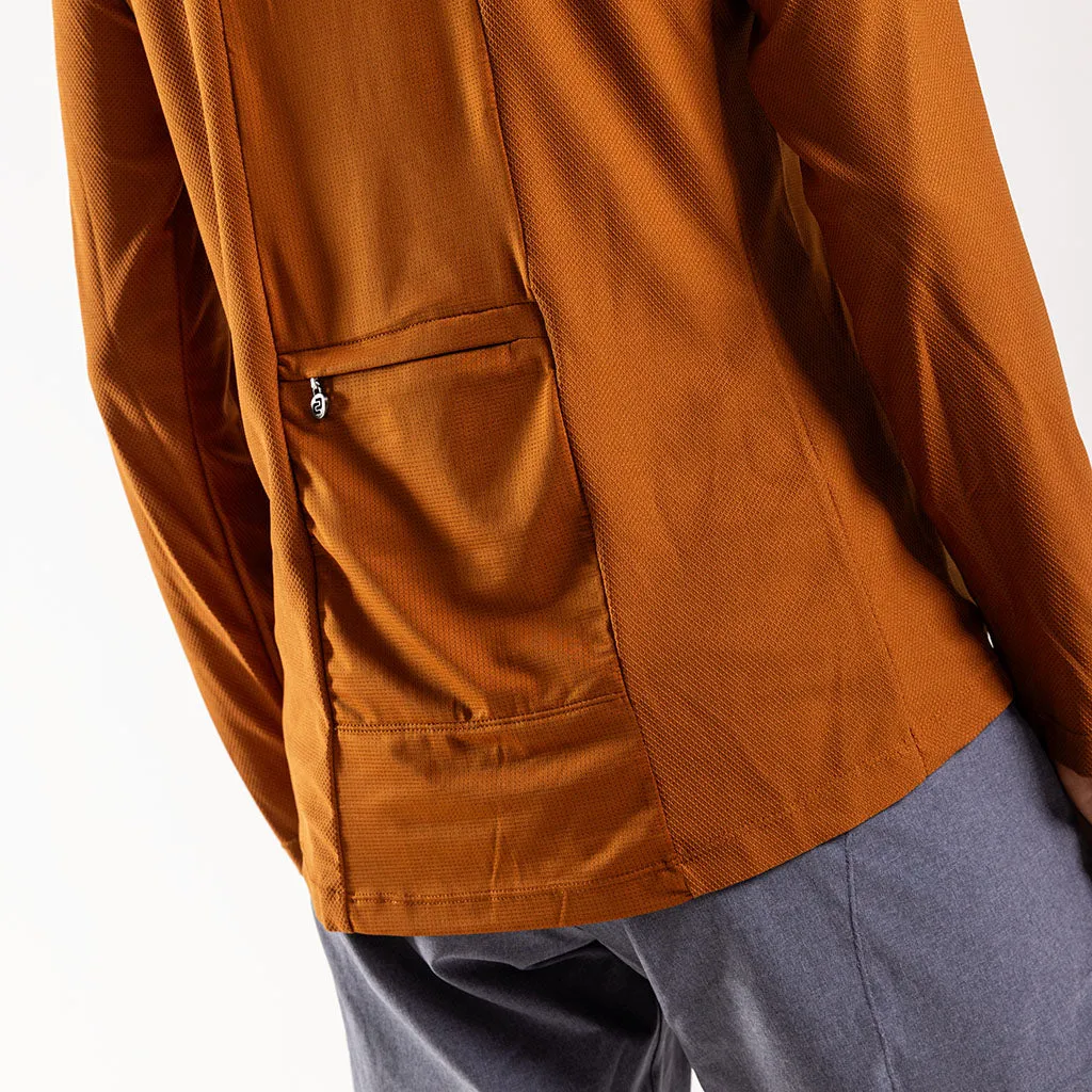 Women's AR Long Sleeve Trail Tee (Rust)