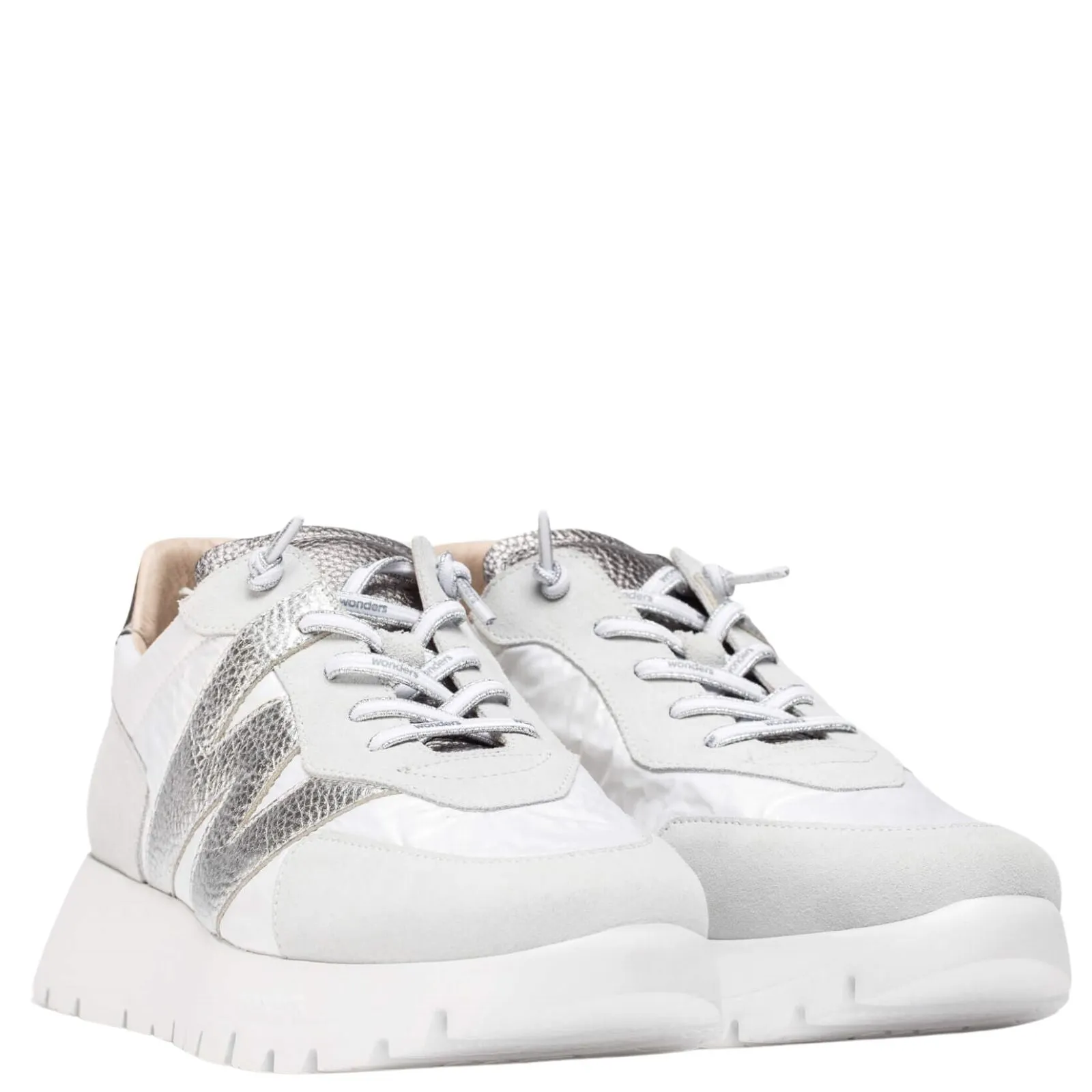 Wonders Silver Summer Sneakers