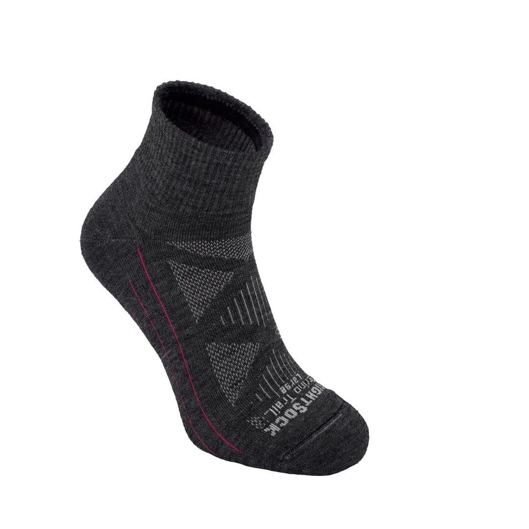 Wrightsock Merino Trail Single Layer Quarter Socks